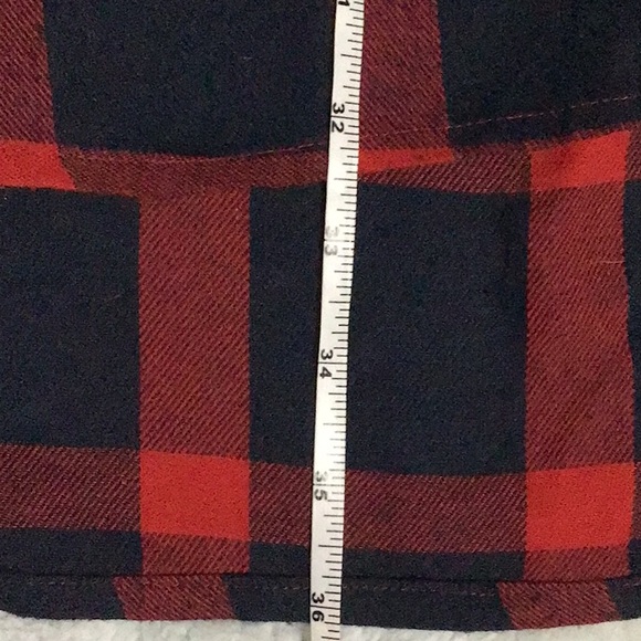 ACTING PRO WOMENS PLAID BUTTON DOWN SHIRT DRESS - Picture 8 of 13